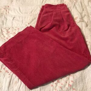 Prologue size 6 corduroyed style bell bottom pants polyester/nylon material